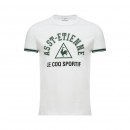 T-shirt ASSE Fanwear Le Coq Sportif Homme Blanc Vendre Marseille